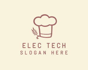 Baking Hat Restaurant  logo design