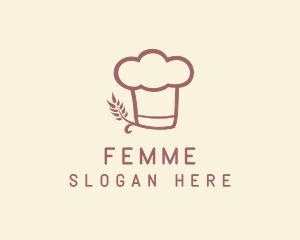 Baking Hat Restaurant  logo design