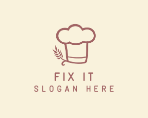 Baking Hat Restaurant  logo design