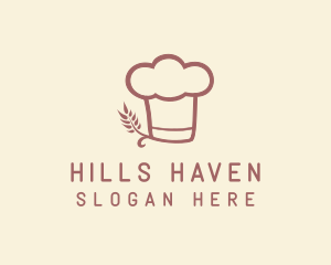 Baking Hat Restaurant  logo design