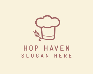 Baking Hat Restaurant  logo design