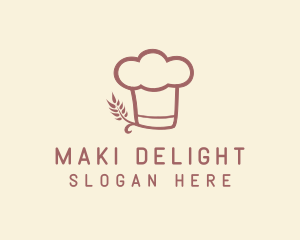 Baking Hat Restaurant  logo design