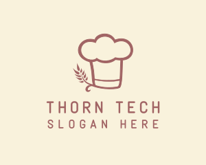 Baking Hat Restaurant  logo design