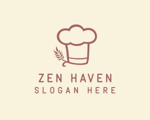 Baking Hat Restaurant  logo design