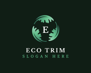 Nature Eco Leaf logo design