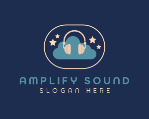 Sound Cloud Lullaby logo design