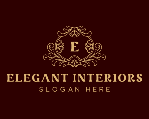 Decorative Boutique Crest logo design