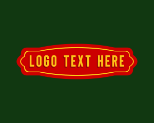 Label - Restaurant Diner Bistro logo design