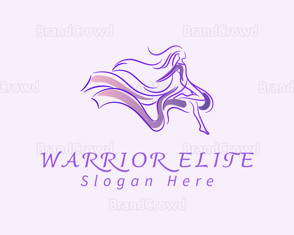 Purple Dancer Dress Logo