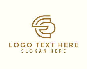 Initial - Generic Agency Letter E logo design