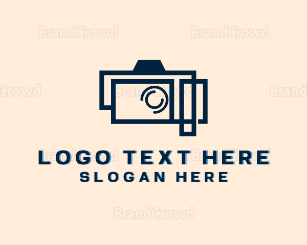 Camera Lens Photography Logo