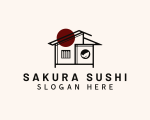 Japanese - Japanese House Architecture logo design