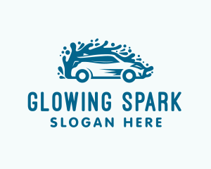 Car Wash Cleaning Sanitize  logo design