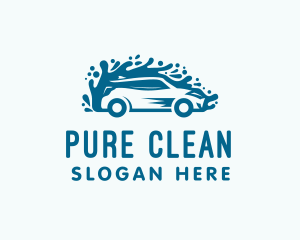 Car Wash Cleaning Sanitize  logo design