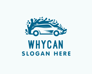 Car Care - Car Wash Cleaning Sanitize logo design