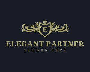 Elegant Royal Shield logo design