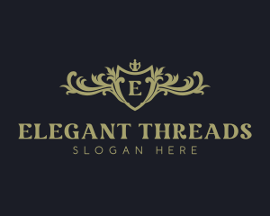 Elegant Royal Shield logo design