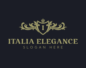 Elegant Royal Shield logo design