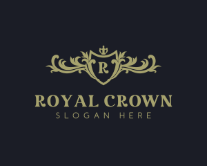 Elegant Royal Shield logo design