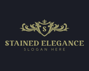 Elegant Royal Shield logo design