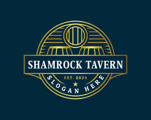 Beer Barrel Tavern logo design