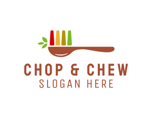 Organic Herb Spoon Logo