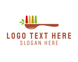 Organic Herb Spoon Logo