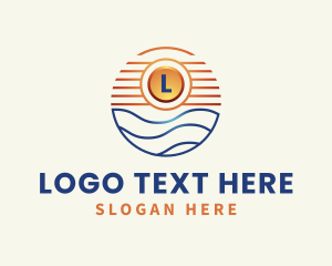 Summer - Summer Beach Resort logo design