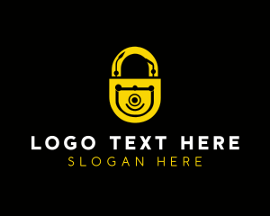 Digital Security Lock logo design