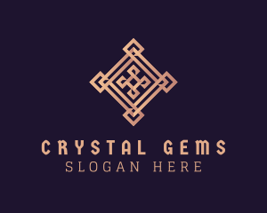 Geometric Interior Decor logo design