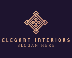 Geometric Interior Decor logo design