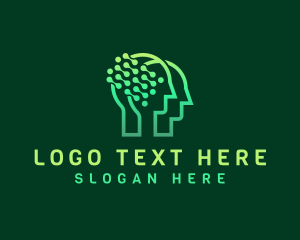 App - Digital Tech Artificial Intelligence logo design