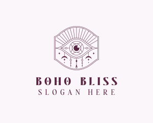 Mystic Bohemian Eye logo design