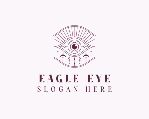 Mystic Bohemian Eye logo design