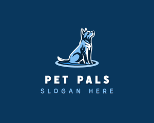 Dog Pet Canine logo design