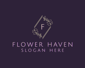 Flower Floral Boutique logo design