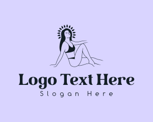 Bikini - Luxury Beauty Bikini logo design