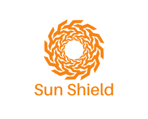 Sunscreen - Orange Solar Energy logo design