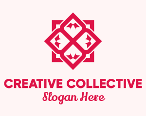 Red Flower Spa logo design