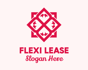 Red Flower Spa logo design