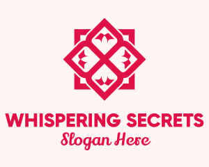 Red Flower Spa logo design