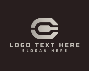 Bitcoin - Professional Geometric Letter C logo design