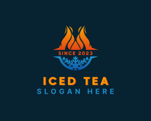 Ice Thermal Fire logo design