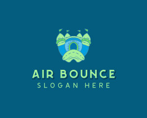 Castle Bounce House logo design