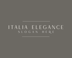 Classy Elegant Perfume logo design