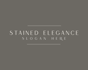 Classy Elegant Perfume logo design