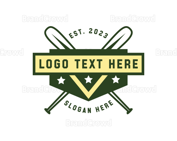 Baseball Bat Tournament Logo