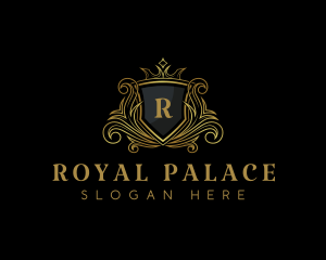 Crown Ornate Royalty logo design