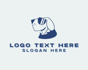 Pet Shop - Puppy Sunglasses Breeder logo design