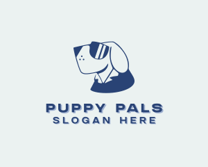 Puppy Sunglasses Breeder logo design